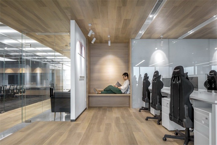 2000平广告公司高端办公室设计效果-第1张图片-上海古都建筑设计集团
